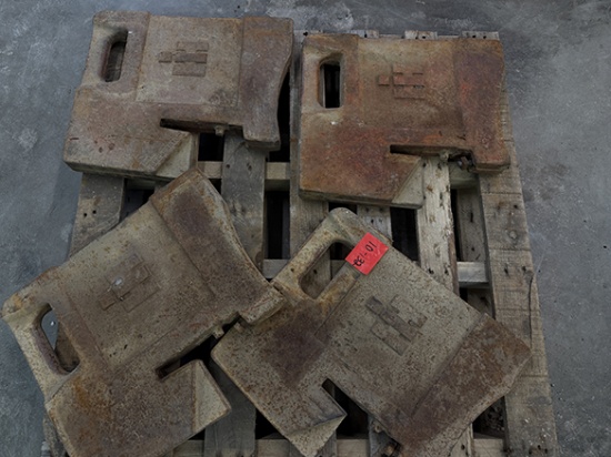 4x$ IH 100lb Suitcase Weights