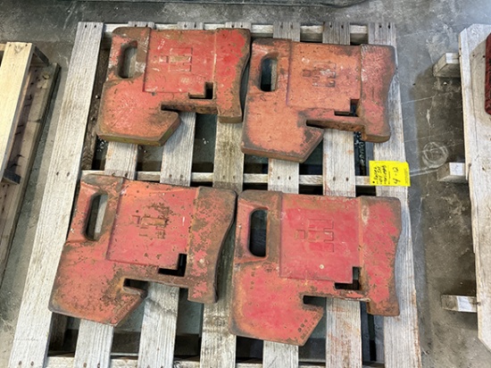 4x$ IH 100lb Suitcase Weights