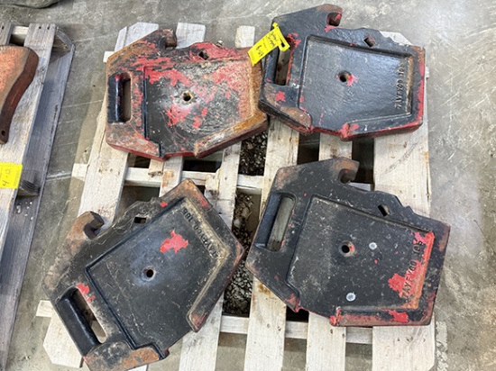 4x$ 100lb Suitcase Weights