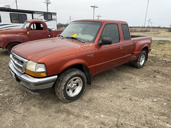 1998 Ford Ranger XLT, 2WD, Automatic, Runs, Reads 152,000 miles