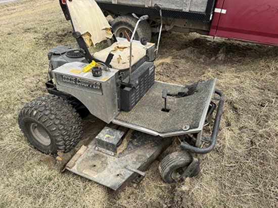 Dixie Chopper X2400 mower, engine has been written on bad