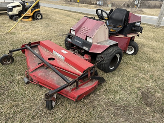 Steiner 230 6ft cut rear steer mower, unknown condition
