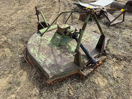 JD 5ft Rotary Cutter, unknown condition
