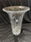 Lead Crystal 12 in. Fluted Top Vase