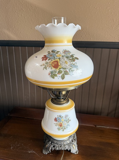 Hurricane Style Electric Lamp