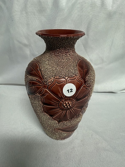 Sand Majolica 8 1/2 in. Vase