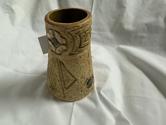 Roseville Mostique 6 in. Vase, 1915c