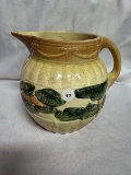 Early Roseville Pre 1916 Landscape 7  1/2 in. Pitcher