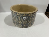 Roseville Ohio 5 in. Tall X 8 in. Wide Spongeware Crock