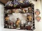 Wall Shelf & Figurines