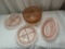 Miss American Pattern Pink Depression Glass