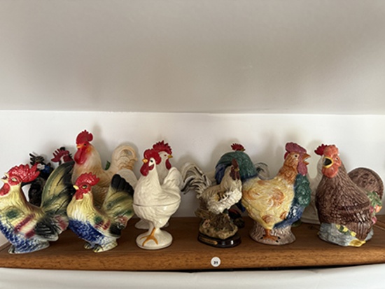 Collectible Chicken Figurines