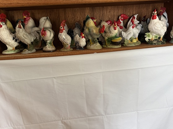 Collectible Chicken Figurines