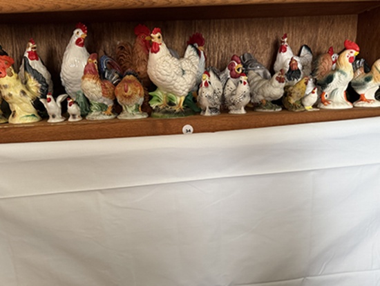 Collectible Chicken Figurines