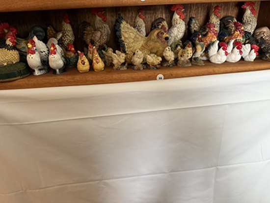 Collectible Chicken Figurines