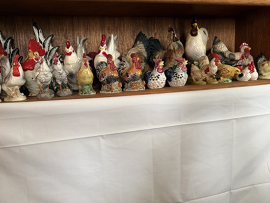 Collectible Chicken Figurines