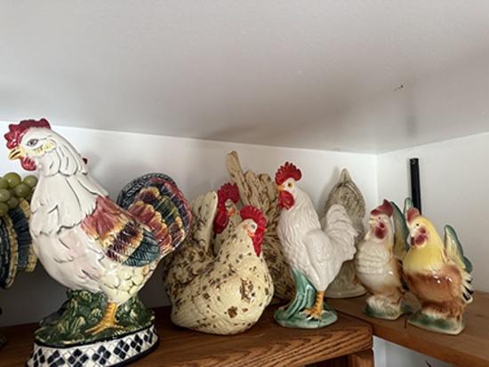 Collectible Chicken Figurines