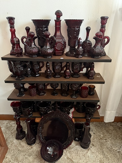 Cape Cod Ruby Red Dishes