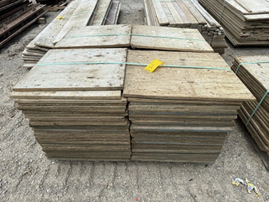 Lot of (124) 2 ft. X 2 ft. Forms