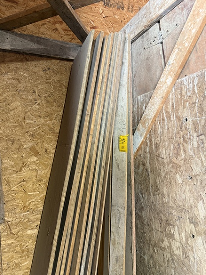 (13 X $) Lightly Used 8 ft. Fillers, assorted Width up to 20 in.