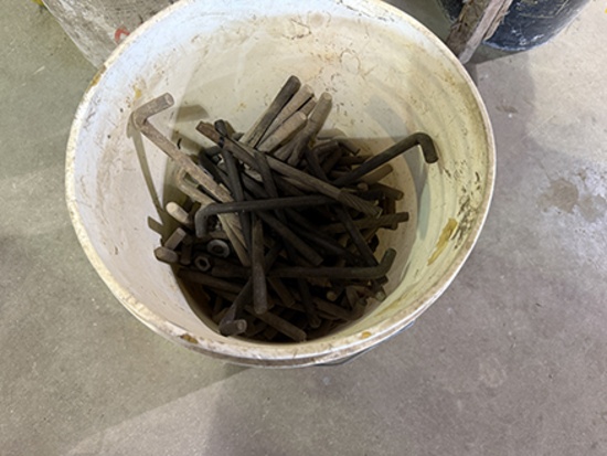 Bucket of Anchor Bolts
