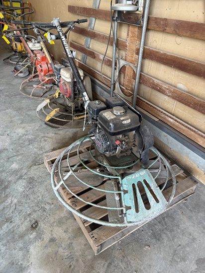 Whiteman Power Trowel w/Honda Engine, Runs
