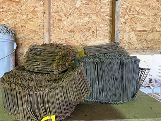 5 in. & 8 in. Partial Rolls of Double Loop Wire Ties