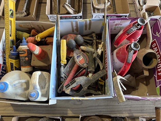 3 Boxes, Chaulk & Misc.