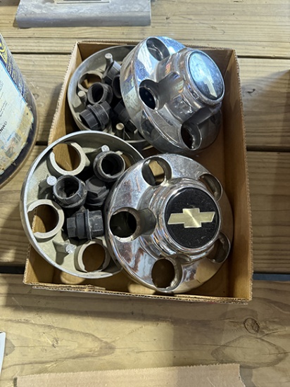 (4) Chevy Wheel Caps