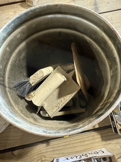 Bucket of Finishing Tools