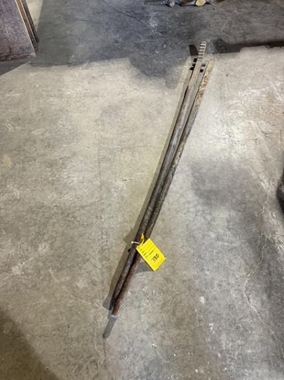(2) 6 ft. Pry Bars