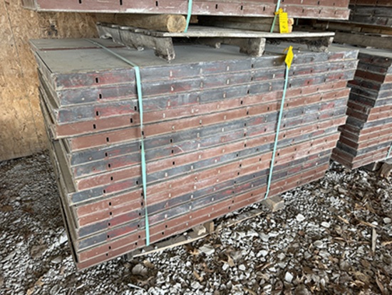 (30 X $) Symons Steel-Ply 2 ft. X 6 ft. Forms