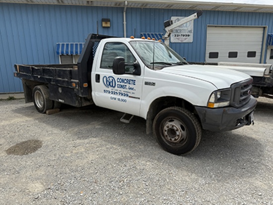 1999 Ford F-550, 2WD Dually, Reg. Cab, 7.3 Diesel, 5 Spd, 11 1/2 ft. Flatbed