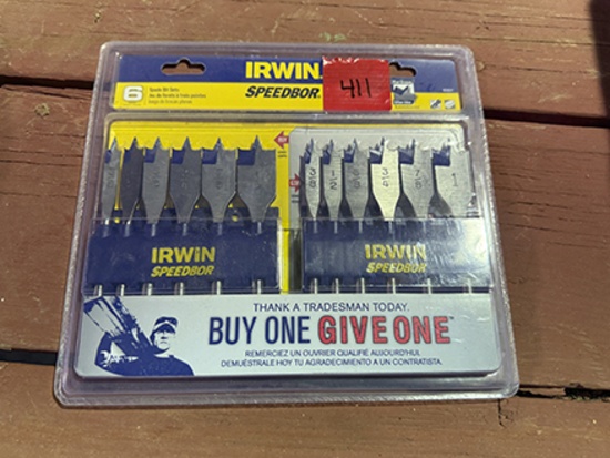 Irwin Speedbar Spade Bit Set