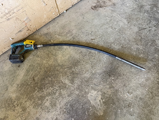 Makita Cordless Cement Vibrator, Works, No Charger