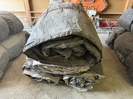 Lot of (4) Cement Blankets