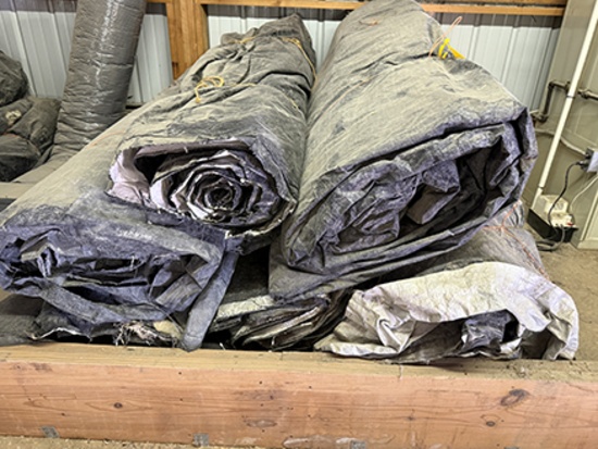 Lot of (9) Cement Blankets