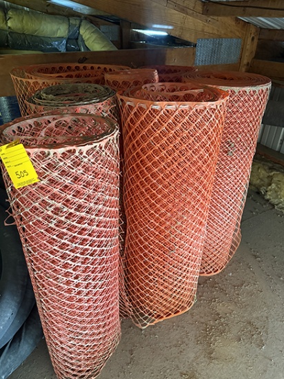 (8) Rolls of Snow Fence