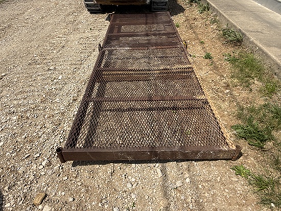 4 ft. X 12 ft. Platform w/ Pallet Fork Tubes on 2 Sides