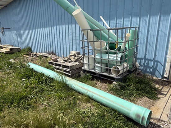 4 X 4 ft. Basket & Misc. Pipe, (1) 8 in. x 13 1/2 in.