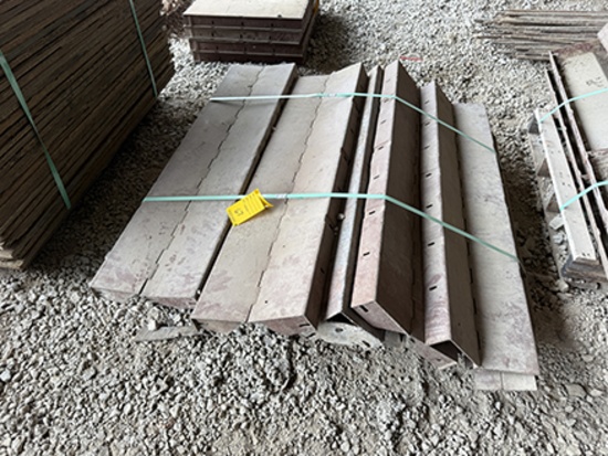 (5 X $) Steel Outside 4 ft. Hinged Corners, Plus (1) Inside Corner and other Pieces
