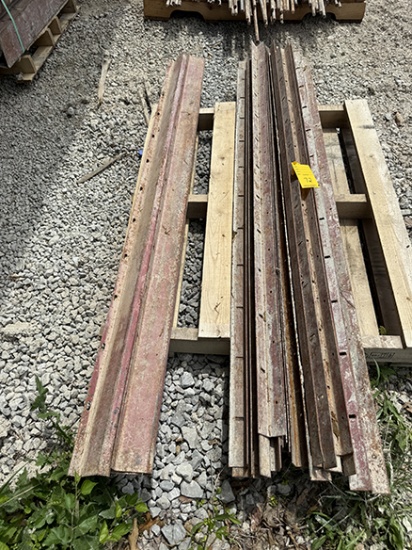 (21 X $) Steel (17) 1 3/4 in. X 1 3/4 in. X 6 ft. Corners, (4) 3 1/2 in. Rolled Edge 6 ft.