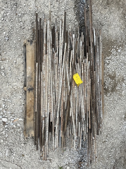 Pallet of Assorted Length Forming Rods