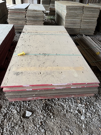 (16 X $) 4 ft. X 8 ft. Forms