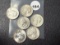 1953-D, 54-S, 54-D, (2) 55-D, 59-D, Washington Quarters XF, AU, UNC
