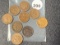 Lot of (9) 1880s Indian Cents