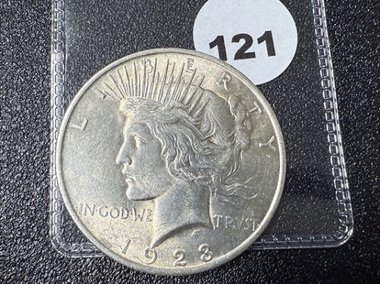 1923 Peace Dollar