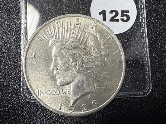 1923 Peace Dollar, BU