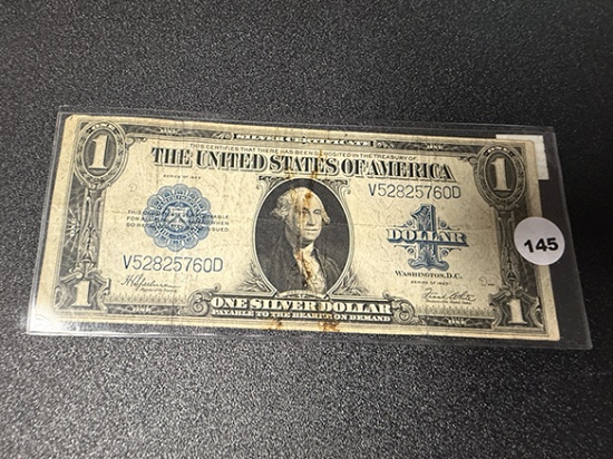 1923 $1 Large Note, Circulated