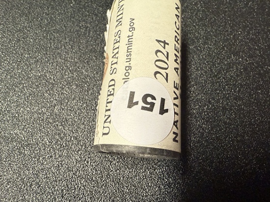 Roll 2024-D Native American Dollars, UNC